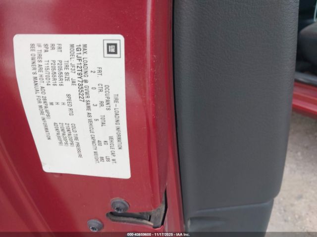 2000 CHEVROLET CAVALIER 1G1JF12T9Y7355227 Photo 8