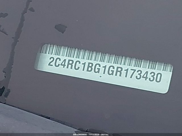 2016 CHRYSLER TOWN & COUNTRY 2C4RC1BG1GR173430 Photo 8