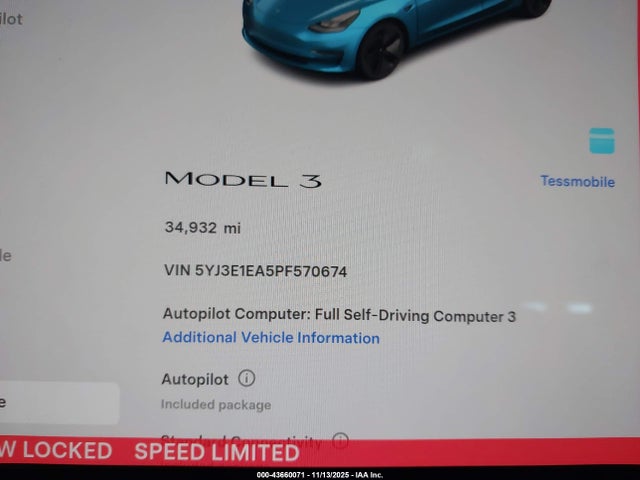 2023 TESLA MODEL 3 5YJ3E1EA5PF570674 Photo 6