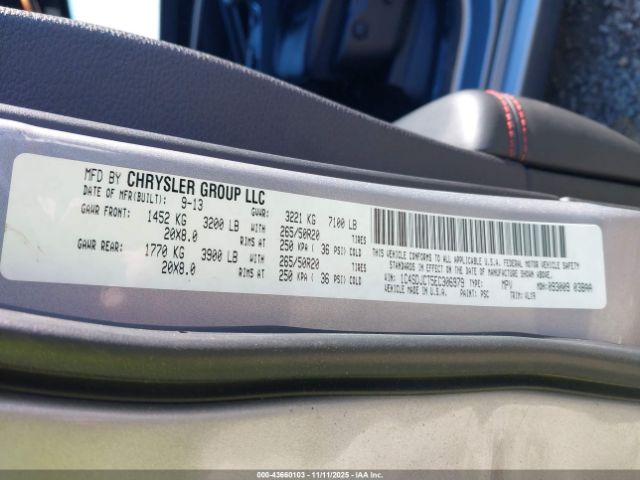 2014 DODGE DURANGO 1C4SDJCT5EC306979 Photo 8