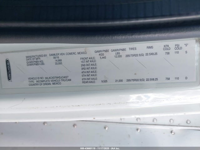 Freightliner M2 106 2017 3ALACXDT8HDJC4027 Image 8