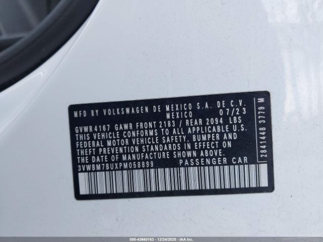 2023 VOLKSWAGEN JETTA 3VWBM7BUXPM058899 Photo 8