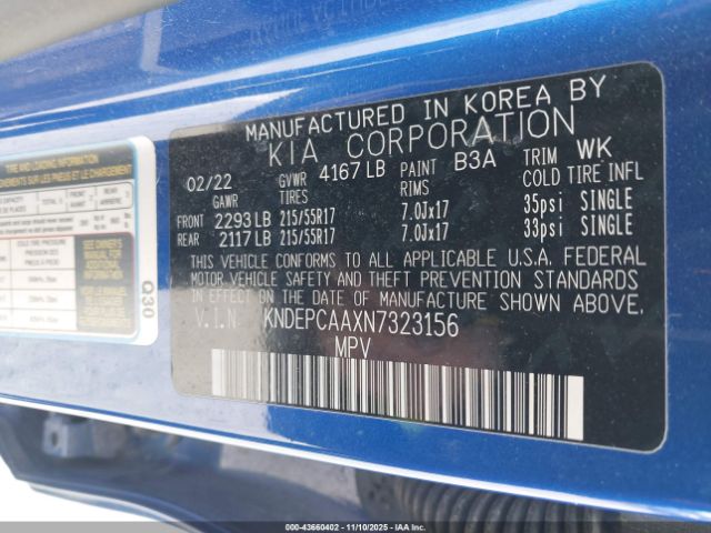 2022 KIA SELTOS KNDEPCAAXN7323156 Photo 8