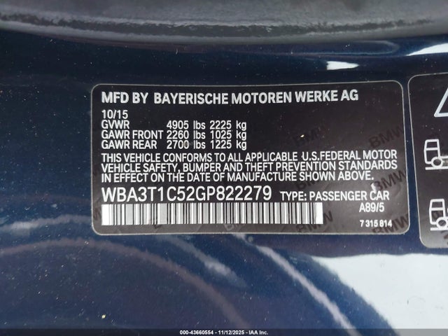 2016 BMW 428I WBA3T1C52GP822279 Photo 8