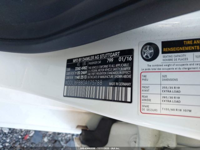 2016 MERCEDES-BENZ CLS 400 WDDLJ6FB8GA175788 Photo 8