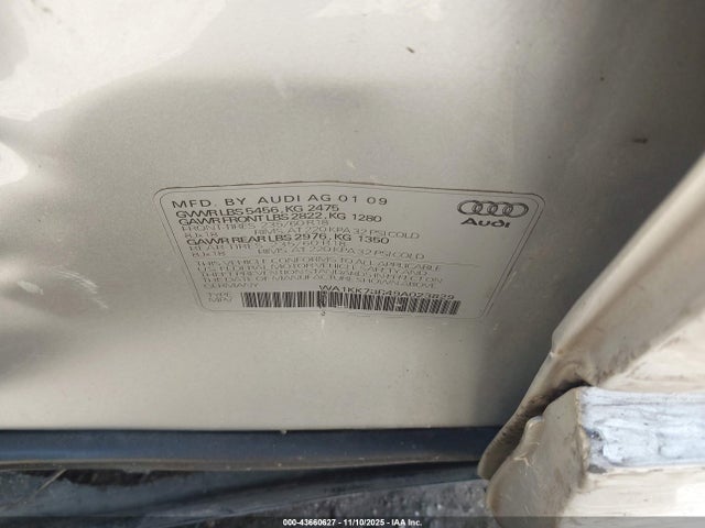 2009 AUDI Q5 WA1KK78R49A023829 Photo 8