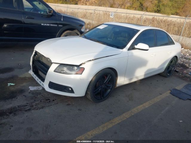 2011 AUDI A4 WAUFFAFL5BN027360 Photo 1