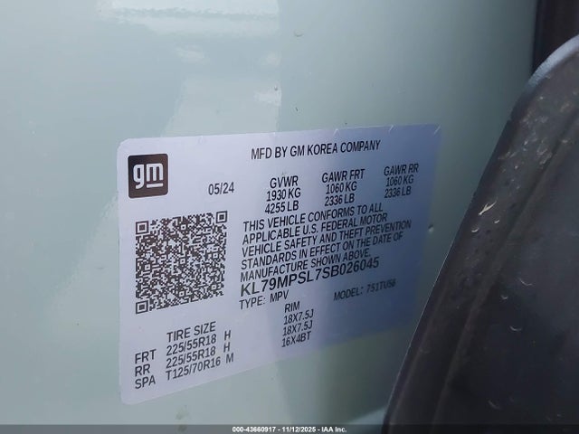 2025 CHEVROLET TRAILBLAZER KL79MPSL7SB026045 Photo 8