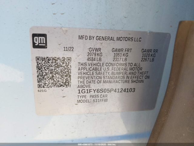 2023 CHEVROLET BOLT EUV 1G1FY6S05P4124103 Photo 8