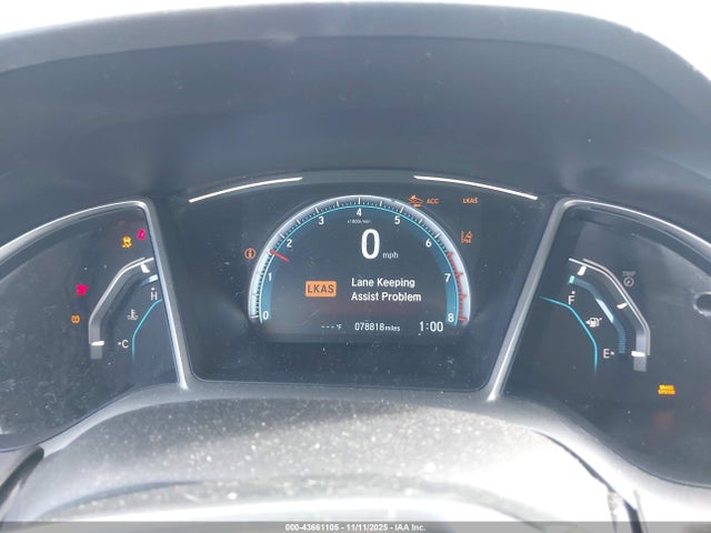 2019 Honda Civic Ex-l მანქანა იყიდება აუქციონზე, vin: 19XFC1F73KE019227, აუქციონის ნომერი: 43661105