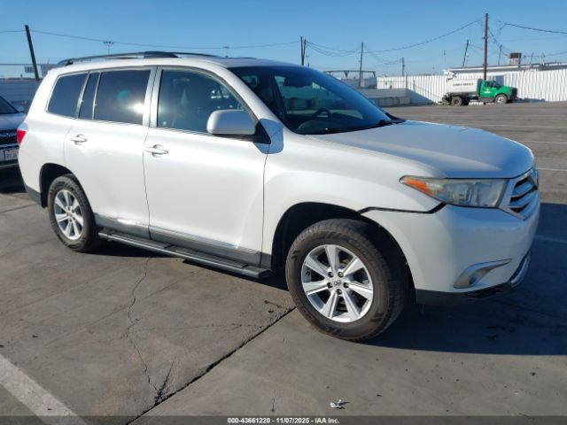 2013 TOYOTA HIGHLANDER 5TDZK3EH9DS095016