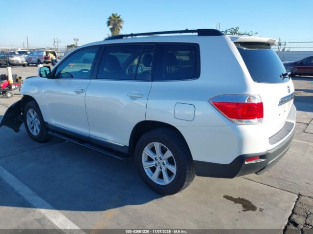 2013 TOYOTA HIGHLANDER 5TDZK3EH9DS095016 Photo 2