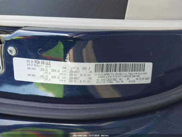 2018 CHRYSLER PACIFICA 2C4RC1CG8JR170921 Photo 8