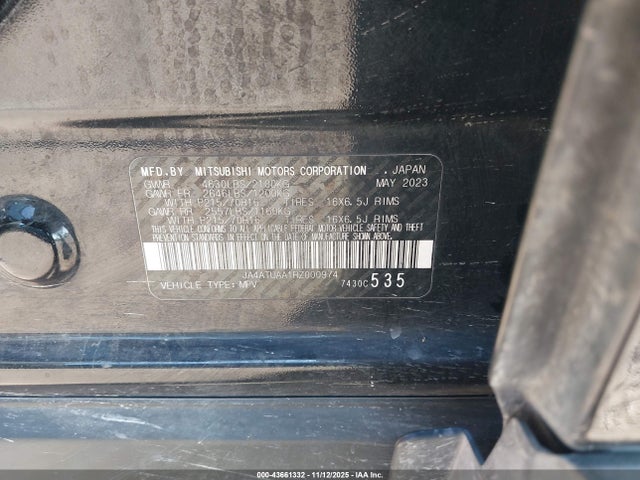 2024 MITSUBISHI ECLIPSE CROSS JA4ATUAA1RZ000974 Photo 8