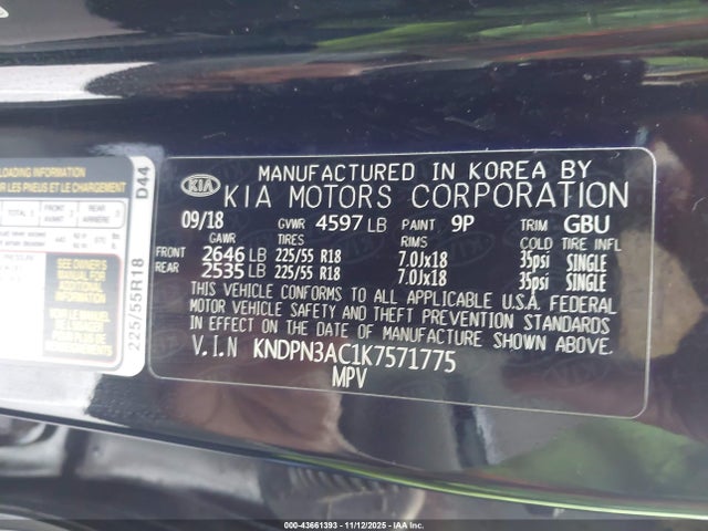 KIA Sportage Ex 2019 KNDPN3AC1K7571775 Image 9
