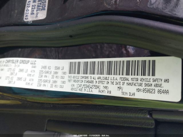 2014 JEEP CHEROKEE 1C4PJMDS4EW275941 Photo 8