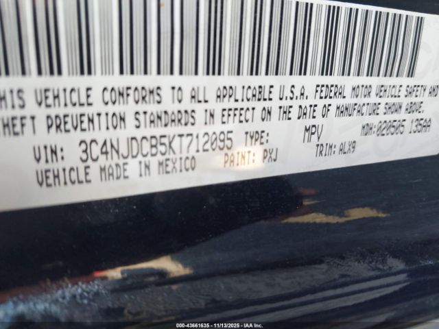 2019 JEEP COMPASS 3C4NJDCB5KT712095 Photo 8