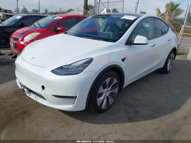 43661675 :رقم المزاد ، 5YJYGDEE0MF161210 vin ، 2021 Tesla Model Y Long Range Dual Motor All-wheel Drive مزاد بيع