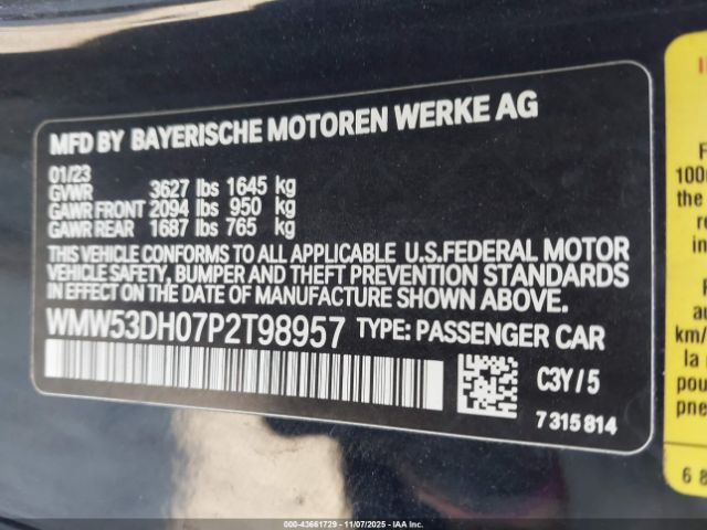 2023 MINI HARDTOP WMW53DH07P2T98957 Photo 8