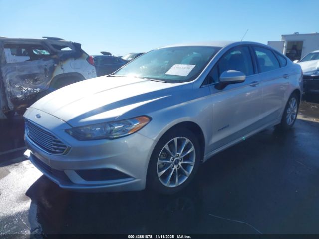 2017 FORD FUSION HYBRID 3FA6P0LU8HR387080 Photo 1