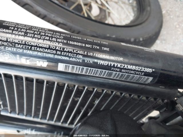 2021 HARLEY-DAVIDSON FXBBS 1HD1YYK2XMB023305 Photo 9