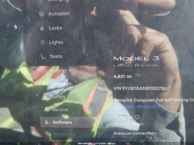 2025 TESLA MODEL 3 5YJ3E1EA6SF002751 Photo 6