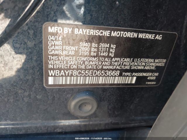 2014 BMW ALPINA B7 WBAYF8C55ED653668 Photo 8