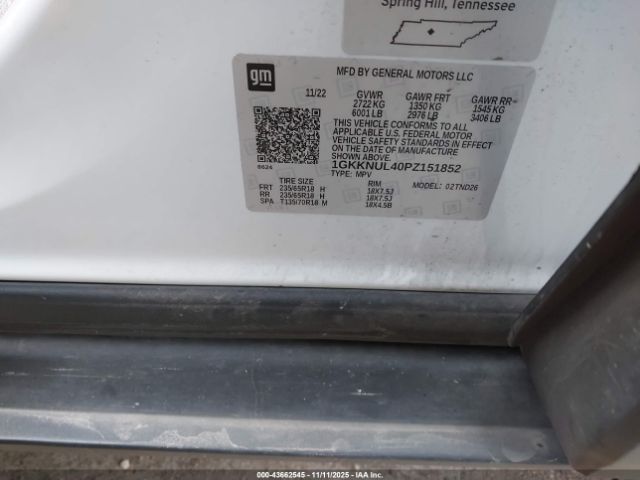 2023 GMC ACADIA 1GKKNUL40PZ151852 Photo 8