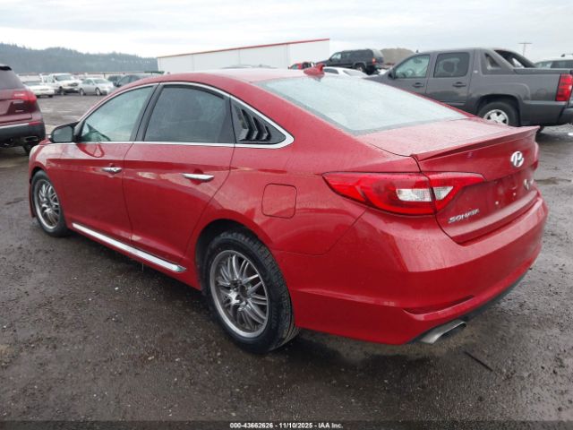 2017 HYUNDAI SONATA 5NPE34AF7HH473805 Photo 2