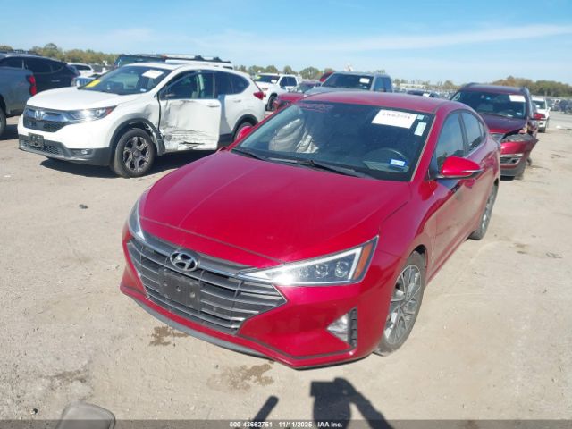 2019 HYUNDAI ELANTRA KMHD84LF6KU888861 Photo 1