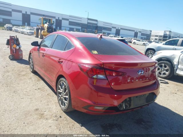 2019 HYUNDAI ELANTRA KMHD84LF6KU888861 Photo 2