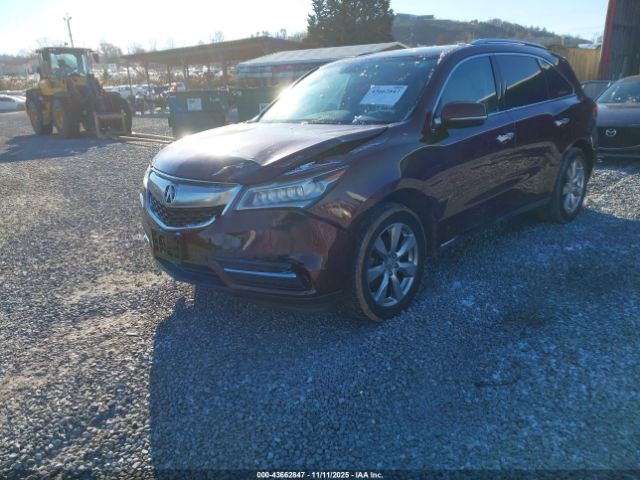 2014 ACURA MDX 5FRYD4H84EB030988 Photo 1