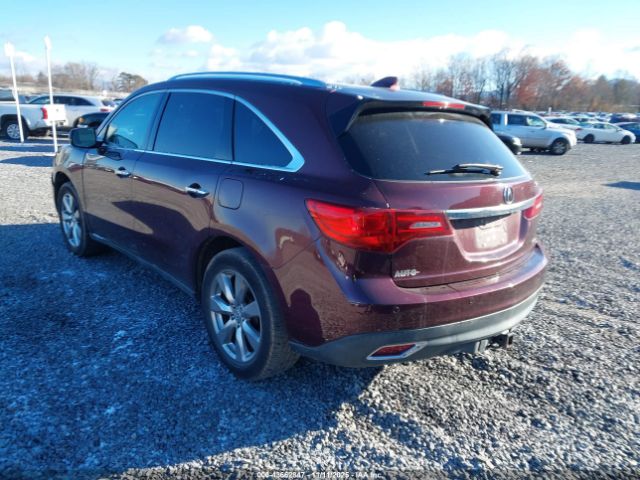 2014 ACURA MDX 5FRYD4H84EB030988 Photo 2