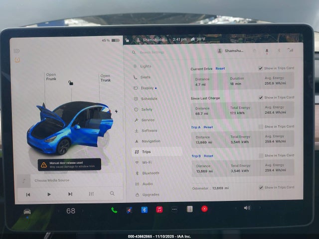 2025 TESLA MODEL Y 7SAYGDEE8SF299948 Photo 6