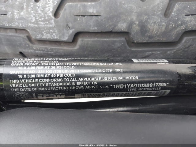 2025 HARLEY-DAVIDSON FLHC 1HD1YA910SB017305 Photo 9
