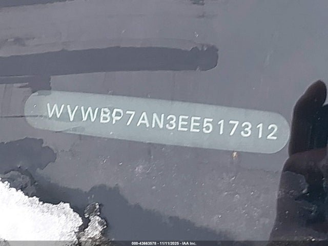 2014 VOLKSWAGEN CC WVWBP7AN3EE517312 Photo 8