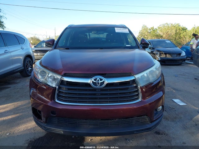 5TDKKRFH4FS043444 Toyota Highlander Xle V6