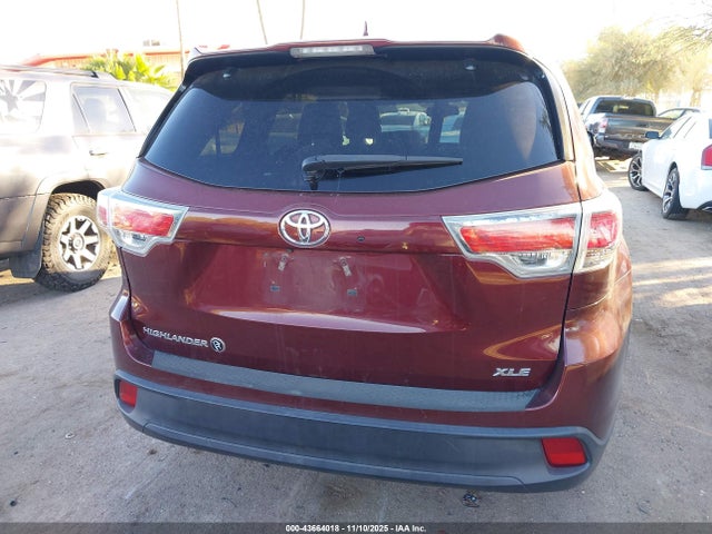 5TDKKRFH4FS043444 Toyota Highlander Xle V6