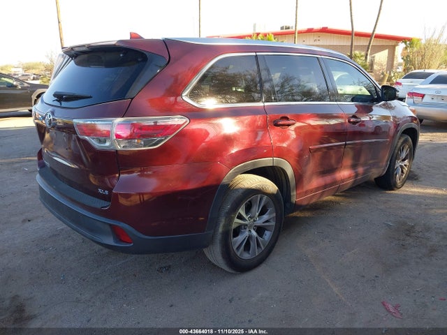 5TDKKRFH4FS043444 Toyota Highlander Xle V6