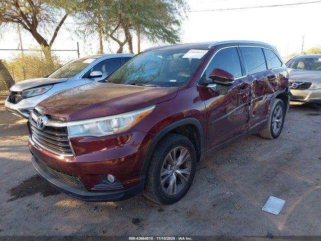 5TDKKRFH4FS043444 Toyota Highlander Xle V6