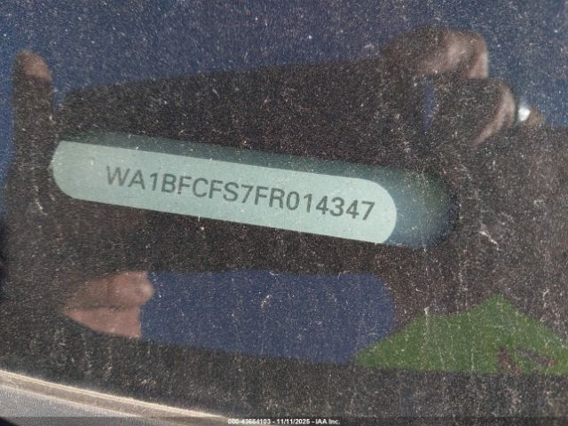 2015 AUDI Q3 WA1BFCFS7FR014347 Photo 8