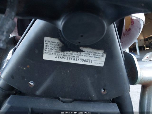 2008 YAMAHA XVS1300 JYAVP25E88A006826 Photo 9