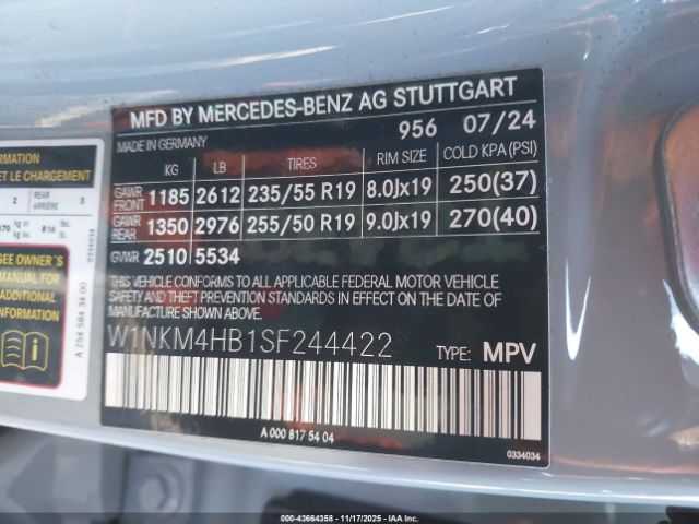 2025 MERCEDES-BENZ GLC 300 W1NKM4HB1SF244422 Photo 8