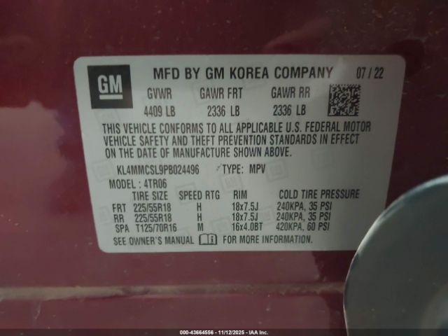 2023 BUICK ENCORE GX KL4MMCSL9PB024496 Photo 8