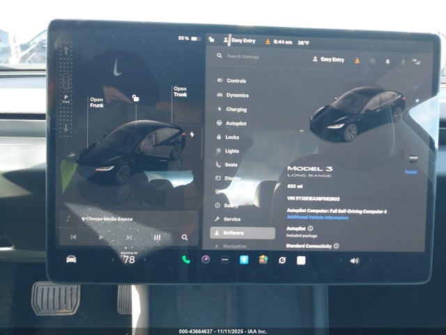 2025 TESLA MODEL 3 5YJ3E1EA3SF062602 Photo 6