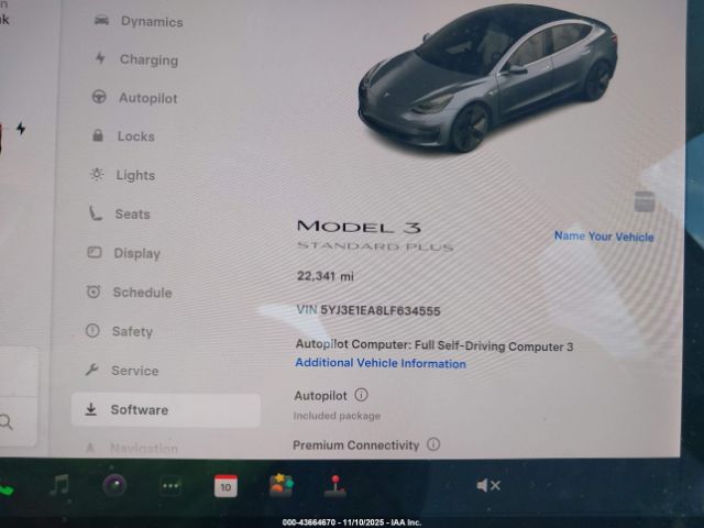 2020 TESLA MODEL 3 5YJ3E1EA8LF634555 Photo 6