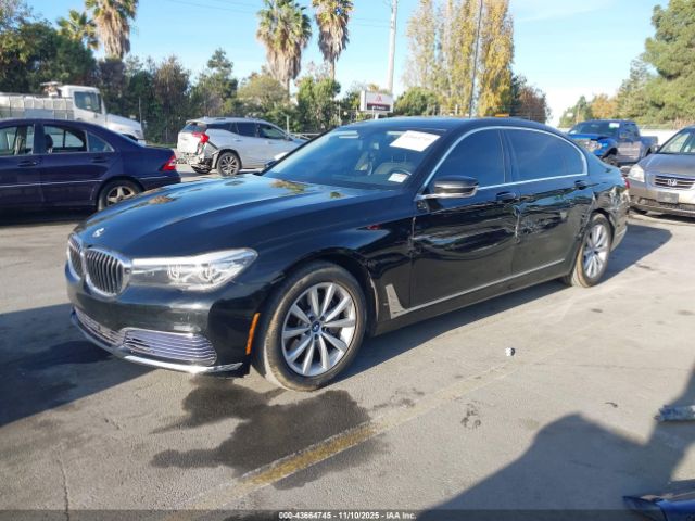 2018 BMW 740I WBA7E2C51JG741492 Photo 1