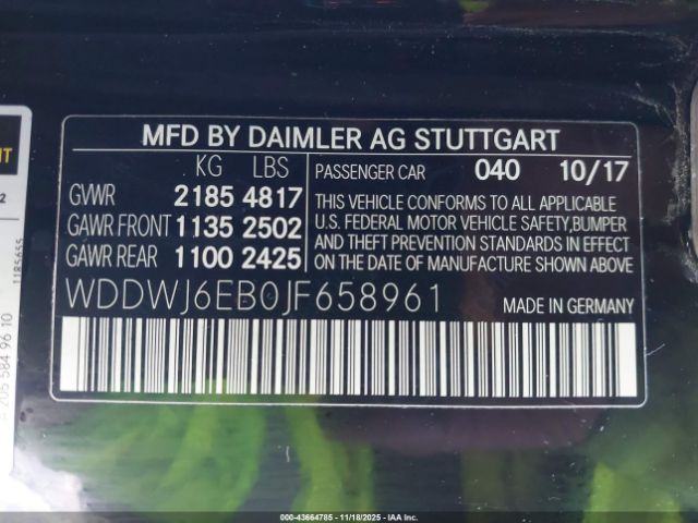 2018 MERCEDES-BENZ AMG C 43 WDDWJ6EB0JF658961 Photo 8