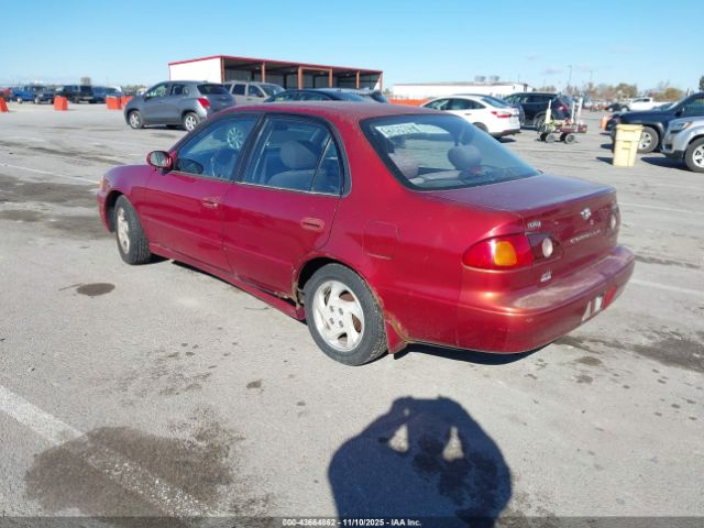 2002 TOYOTA COROLLA 1NXBR12E42Z589915 Photo 2