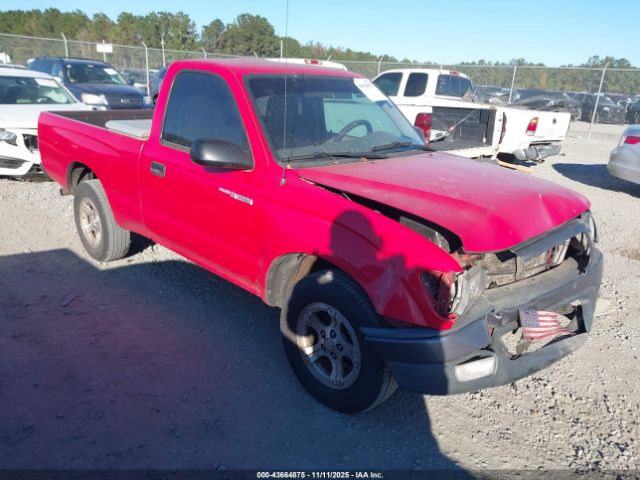 2001 TOYOTA TACOMA 5TENL42NX1Z815403